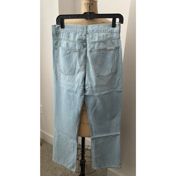 Eve Denim The Jane Jean in Nolita Light Blue waist 28" NWT button fly - Picture 9 of 10